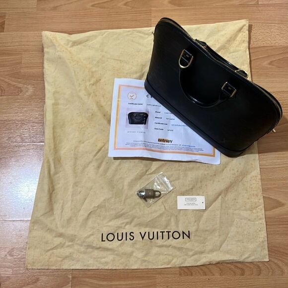 🖤LOUIS VUITTON EPI NOIR ALMA - Picture 15 of 17